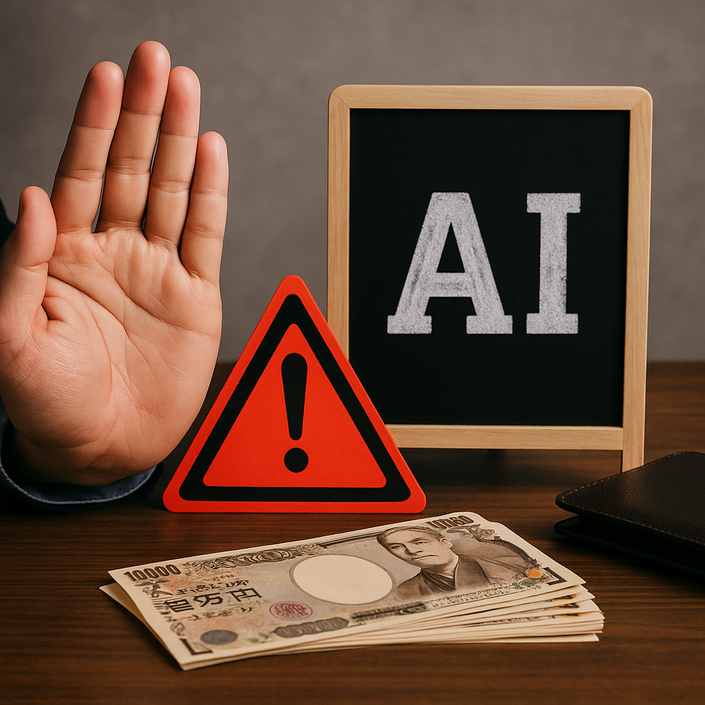 【注意喚起】急増する「AI副業」詐欺の実態と見破り方｜初心者が絶対に知っておくべき危険な手口とは？